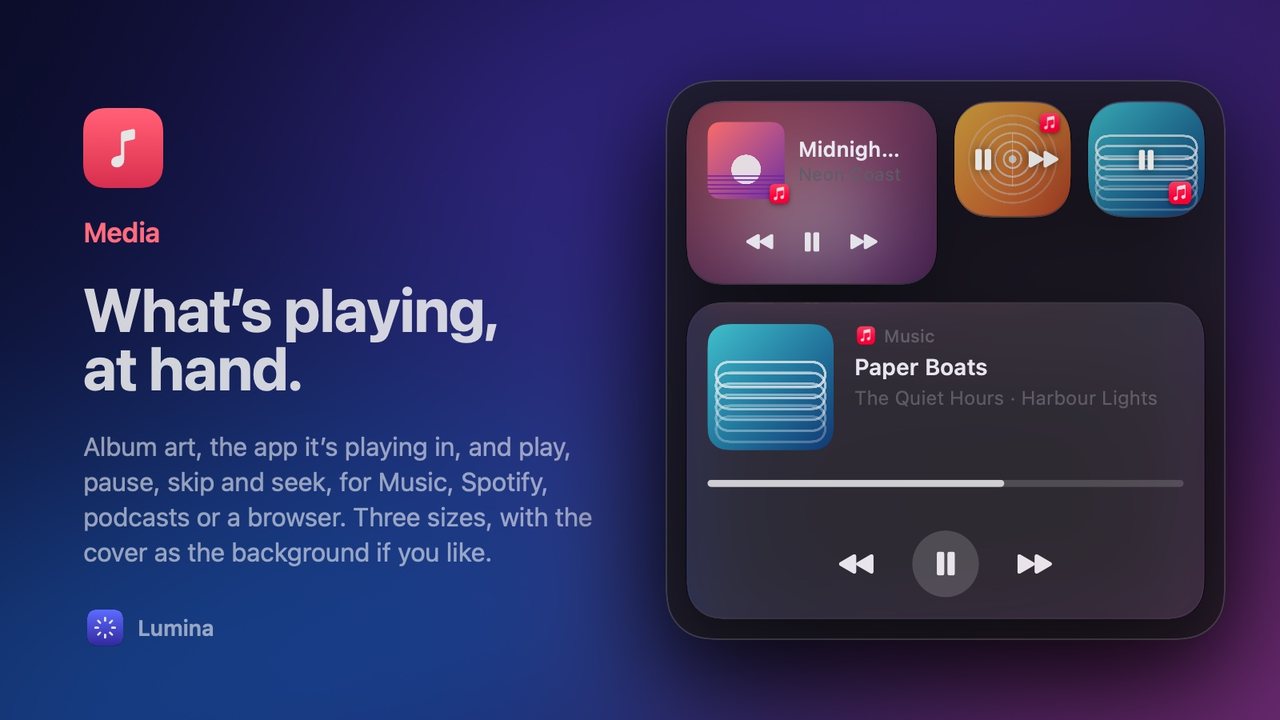 Media: What’s playing, at hand.